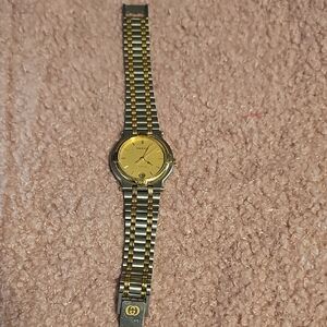 Gucci Two-Tone Gold and Silver Timepiece